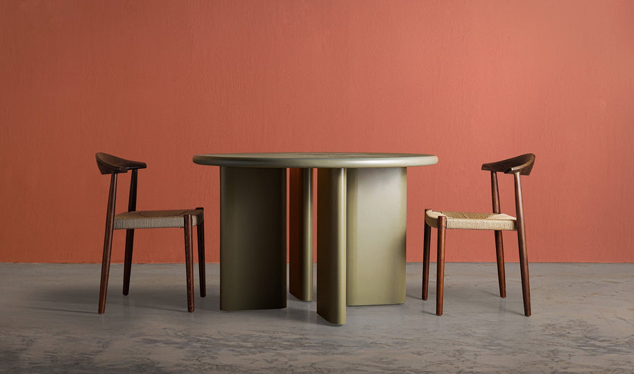 MORLAC DINING TABLE in a modern interior setting