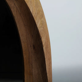 SJELD MIRROR in a modern interior setting