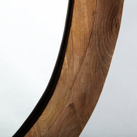 SJELD MIRROR in a modern interior setting