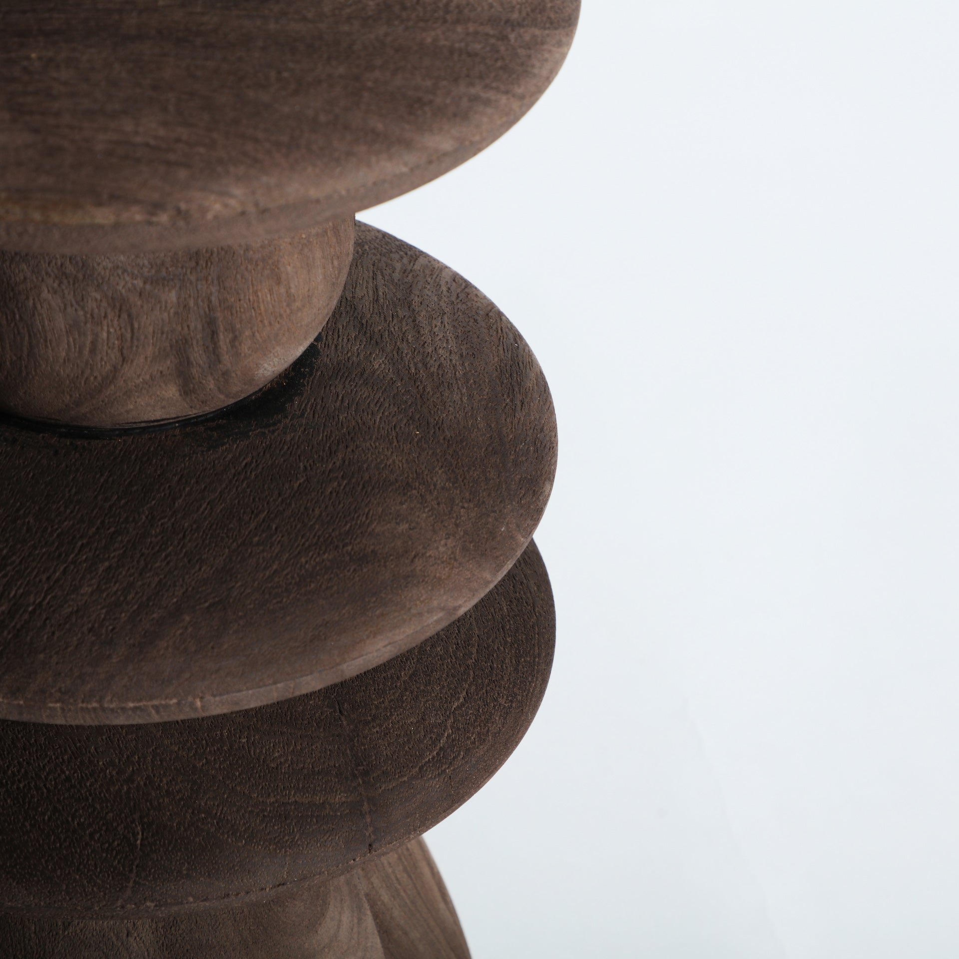 VRADS SIDE TABLE in a modern interior setting