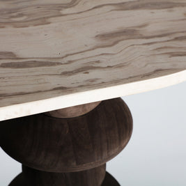 VRADS CONSOLE TABLE in a modern interior setting