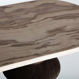 VRADS CONSOLE TABLE in a modern interior setting