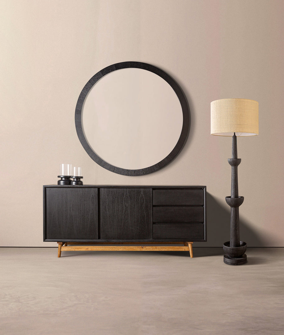 KILDE MIRROR in a modern interior setting