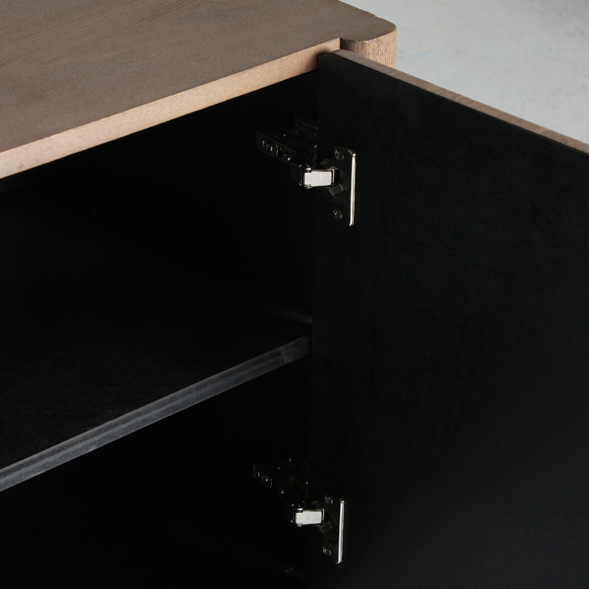 BUSK TV STAND in a modern interior setting