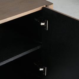 BUSK TV STAND in a modern interior setting
