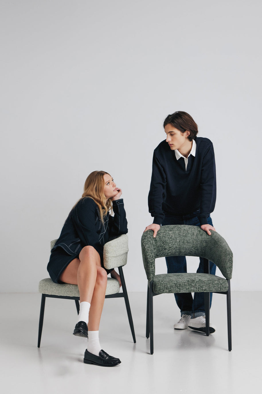 BRUGES CHAIR in a modern interior setting