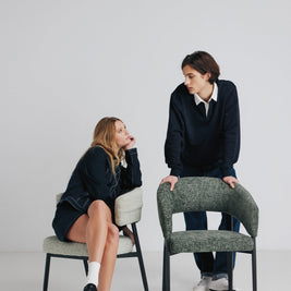 BRUGES CHAIR in a modern interior setting