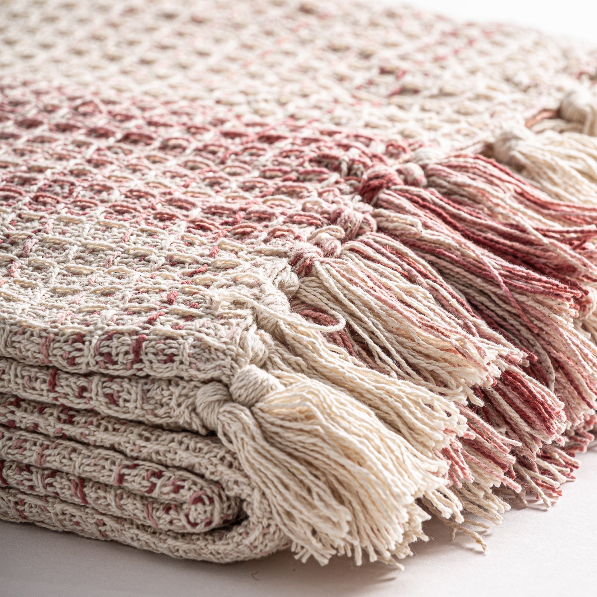 SAHELER PLAID in a modern interior setting