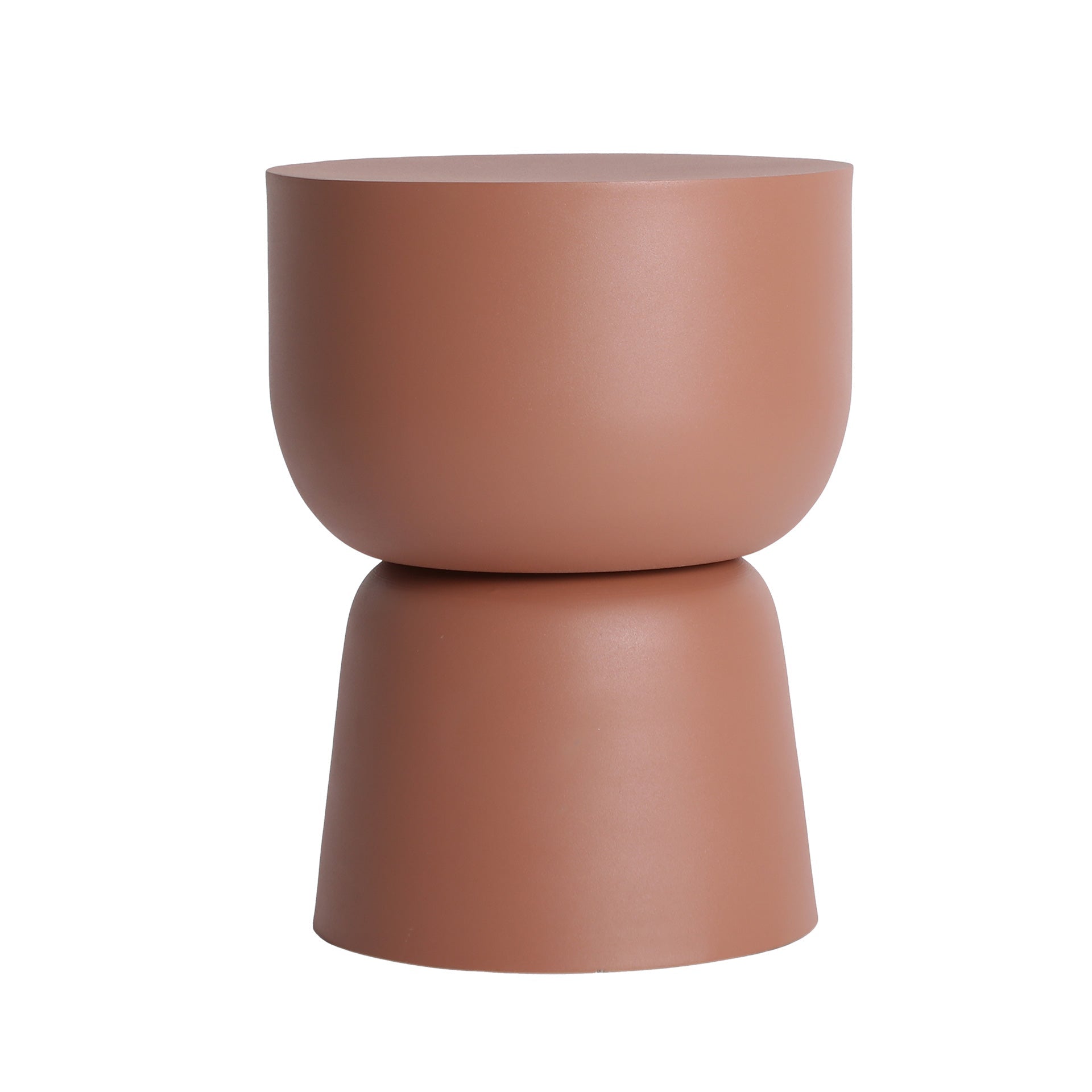 TERRA SIDE TABLE in a modern interior setting