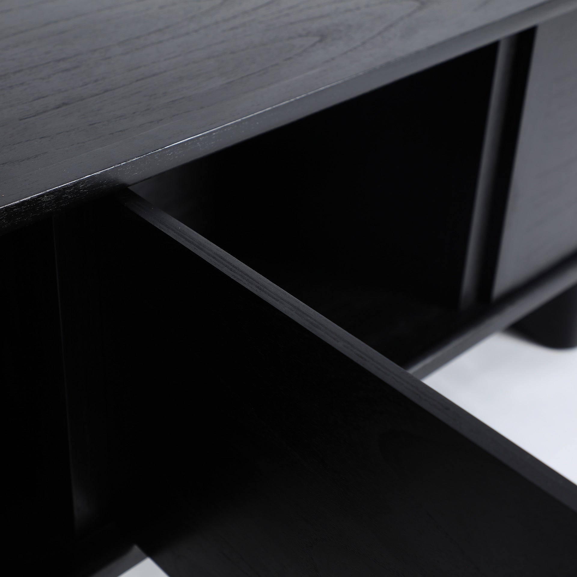 DEMMIN TV STAND in a modern interior setting