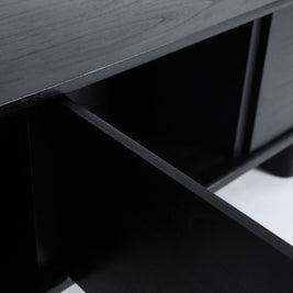 DEMMIN TV STAND in a modern interior setting