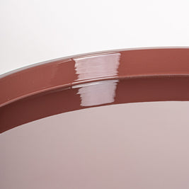 RUBRA BEDSIDE TABLE in a modern interior setting