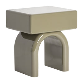 STAGE BEDSIDE TABLE in a modern interior setting