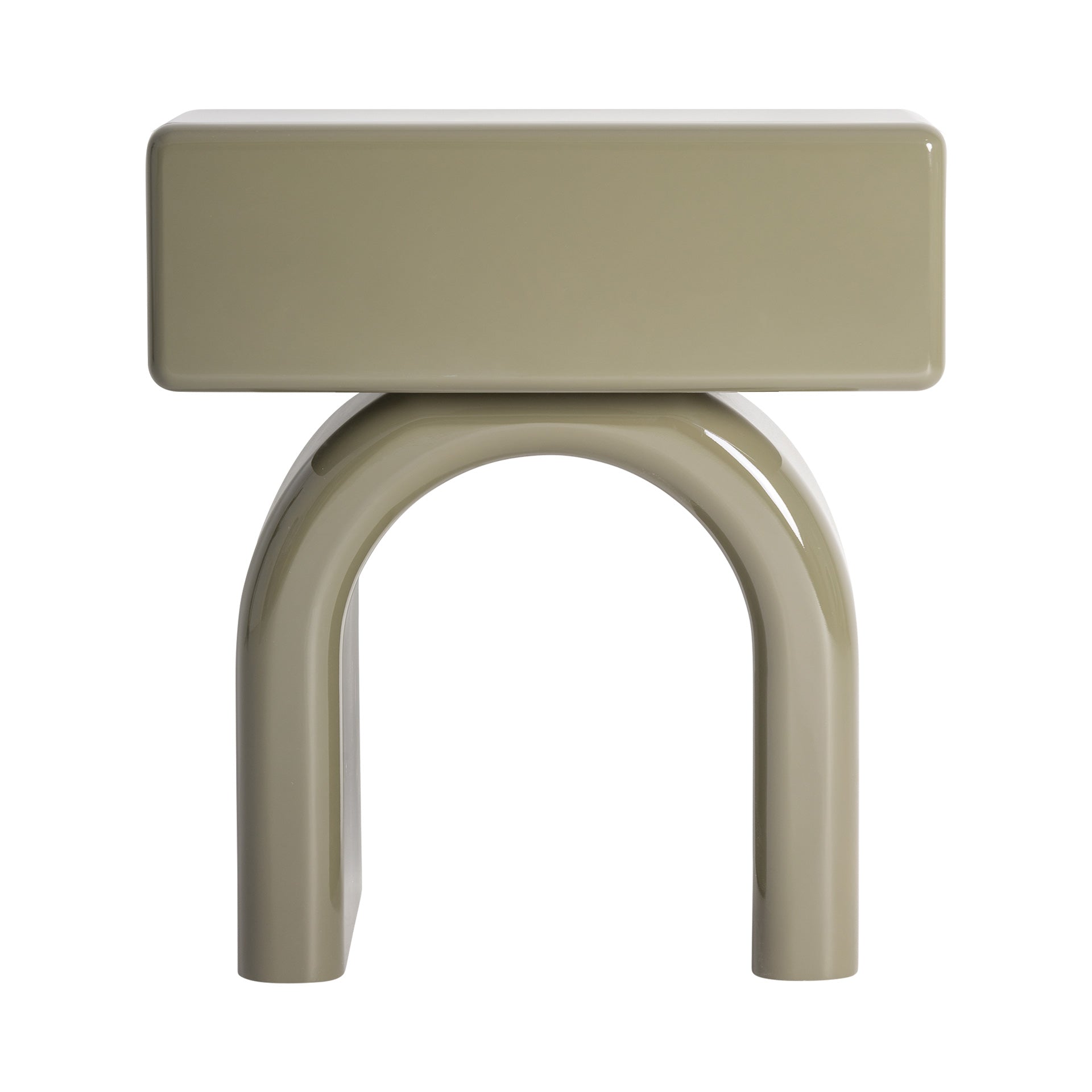 STAGE BEDSIDE TABLE in a modern interior setting