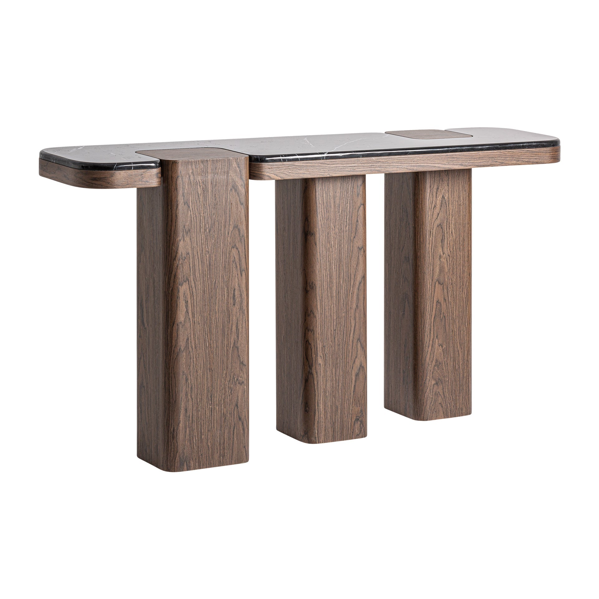 ATLAS CONSOLE TABLE in a modern interior setting