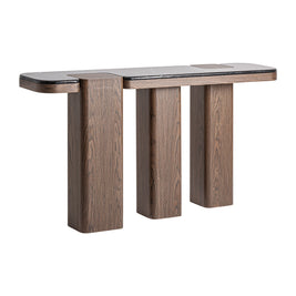 ATLAS CONSOLE TABLE in a modern interior setting