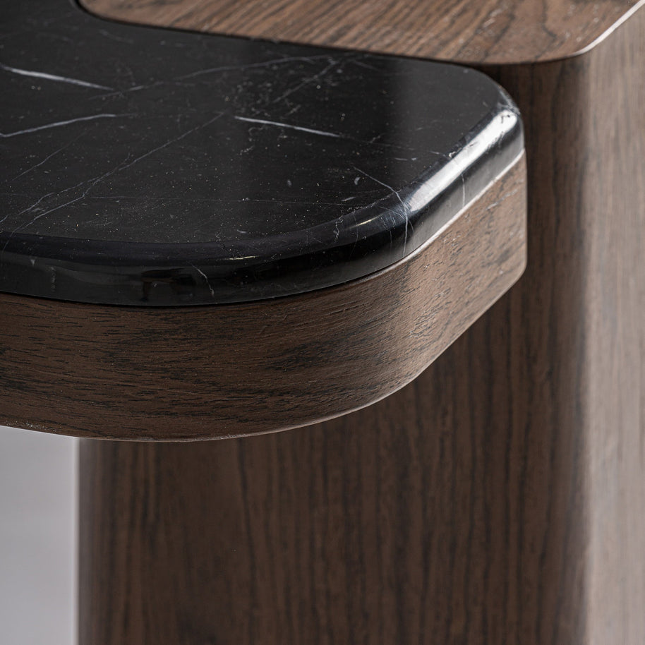ATLAS CONSOLE TABLE in a modern interior setting