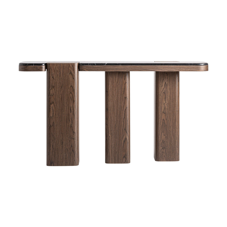 ATLAS CONSOLE TABLE in a modern interior setting