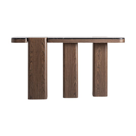 ATLAS CONSOLE TABLE in a modern interior setting