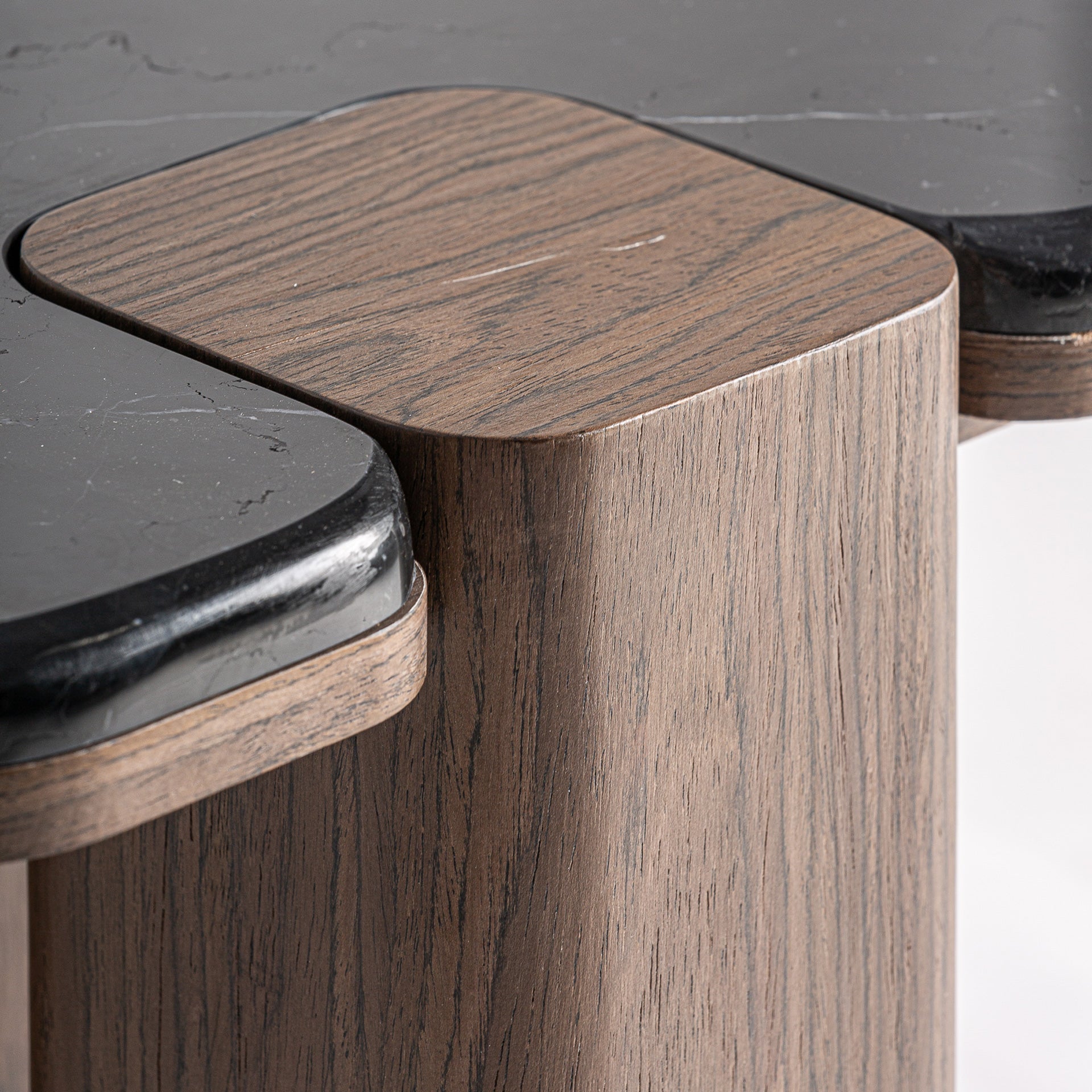 ATLAS SIDE TABLE in a modern interior setting
