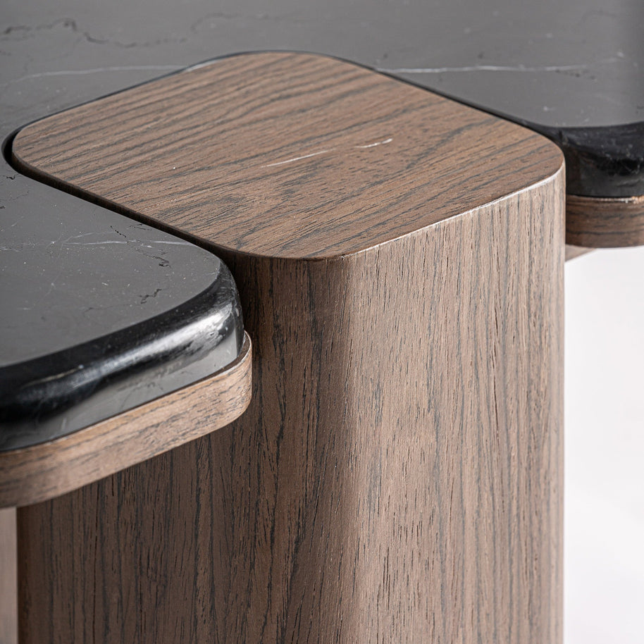 ATLAS SIDE TABLE in a modern interior setting