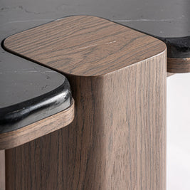 ATLAS SIDE TABLE in a modern interior setting