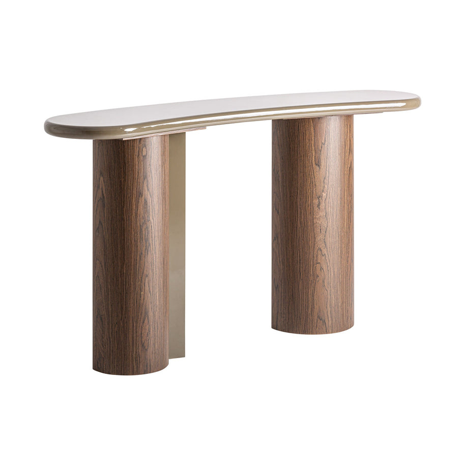 ROOT CONSOLE TABLE in a modern interior setting