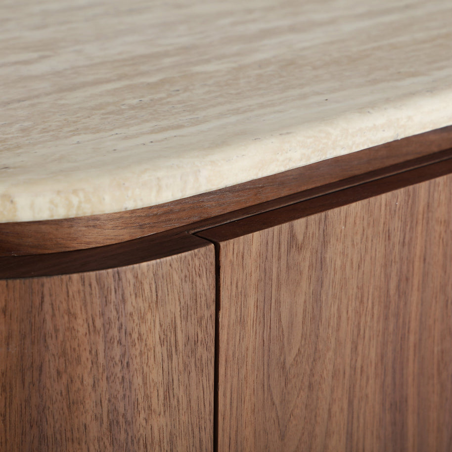 DUNE TV STAND in a modern interior setting