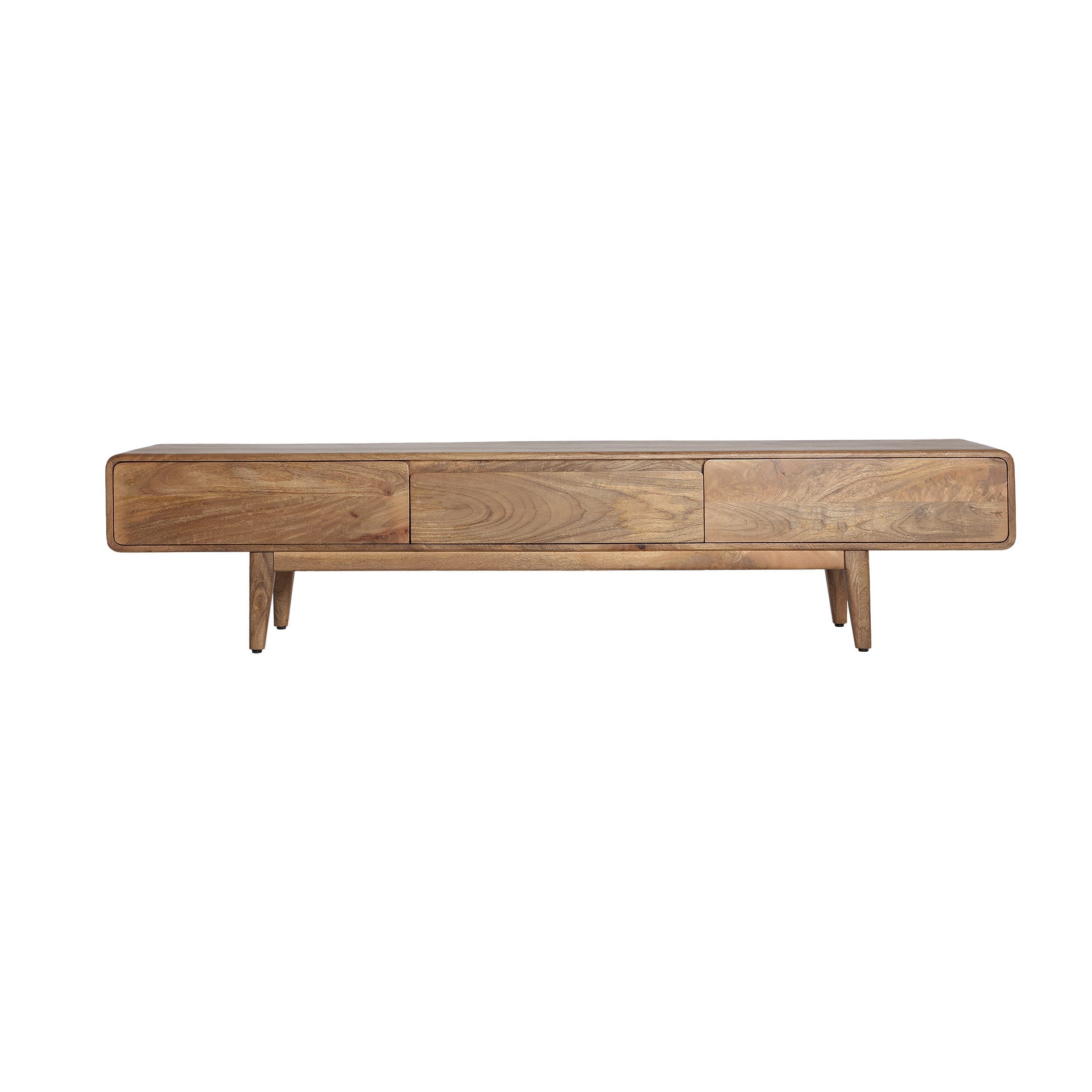 FINHAN TV STAND in a modern interior setting