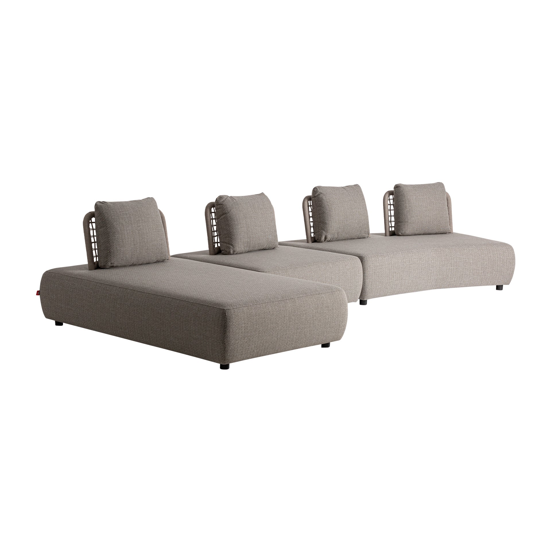 LENK DECK CHAIR in a modern interior setting