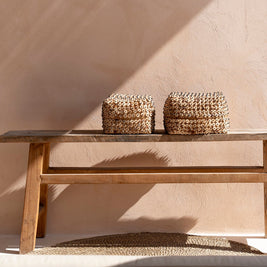The Coconut Shell Basket - Natural - L