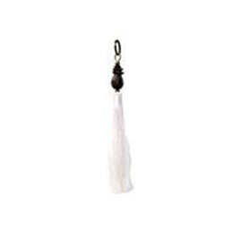 The Pineapple Keyring - White