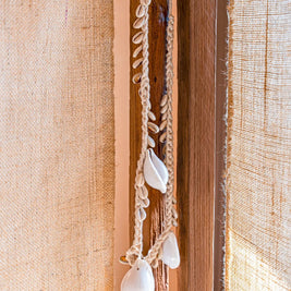 The Large White Cowrie Shell Necklace