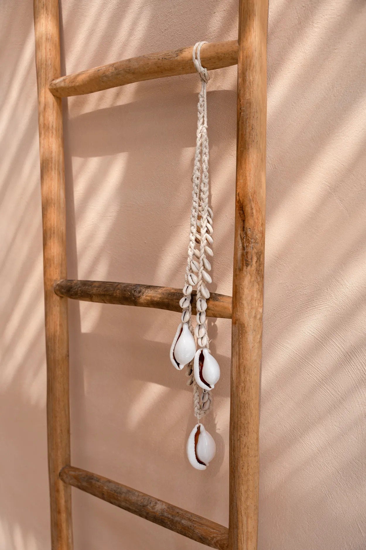 The Large White Cowrie Shell Necklace