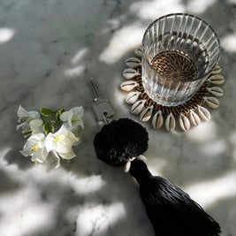 The Pompom Keychain - Black
