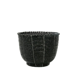 The Beaded Sweets Bowl - Black - M