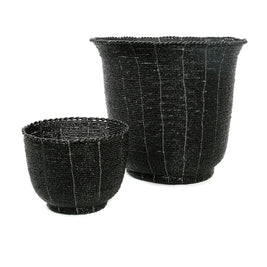 The Beaded Sweets Bowl - Black - M