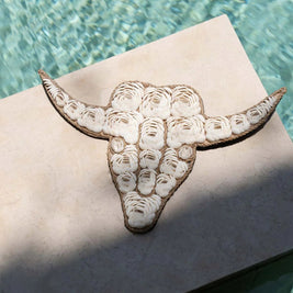 The Bull Shell - White