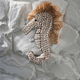 The Shell Sea Horse - White