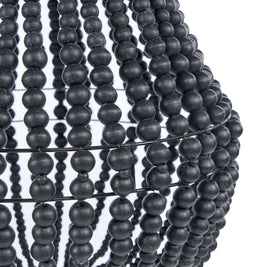 The Teardrop Chandelier - Black - M