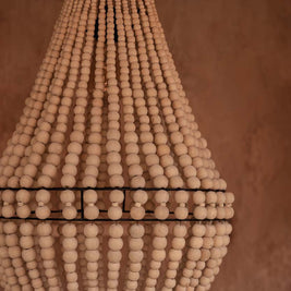 The Teardrop Chandelier - Natural - M