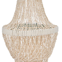 The Ocean Tower Shell Chandelier - Natural - L