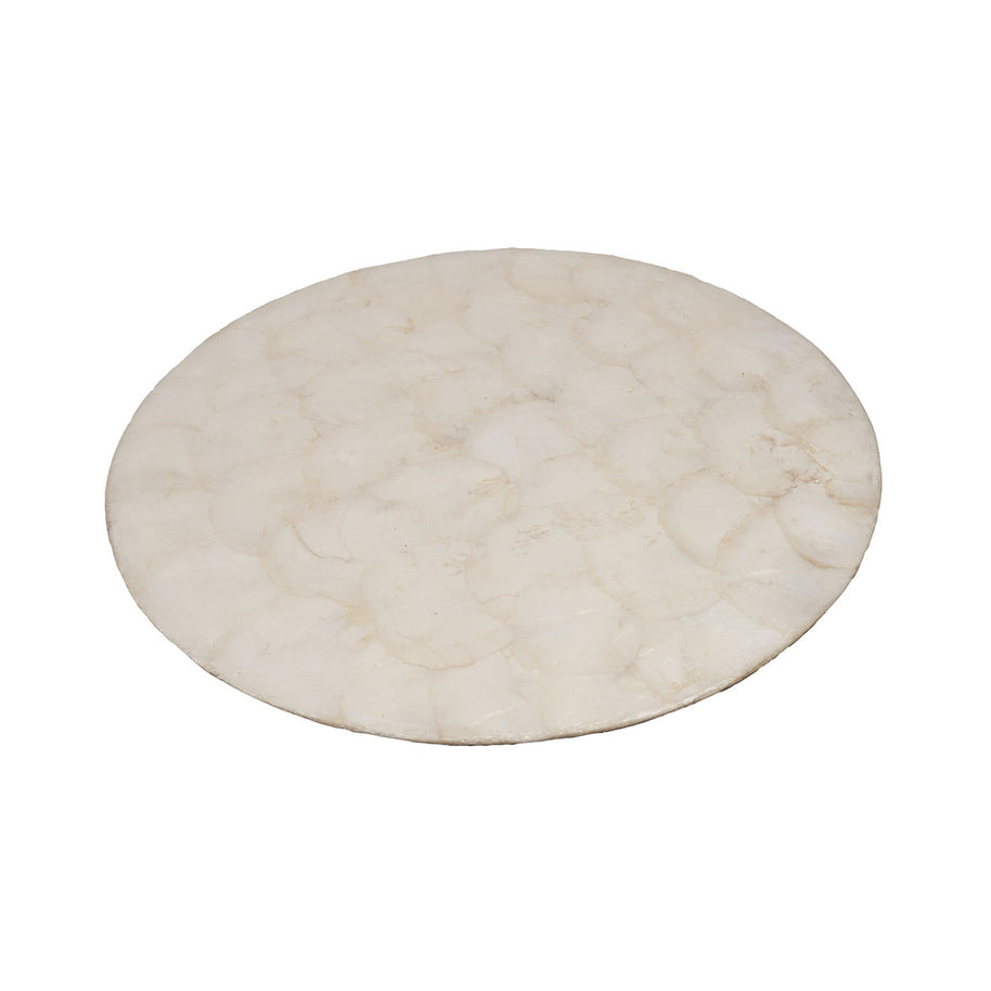 The Mother-of-Pearl Placemat - White