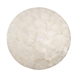 The Mother-of-Pearl Placemat - White