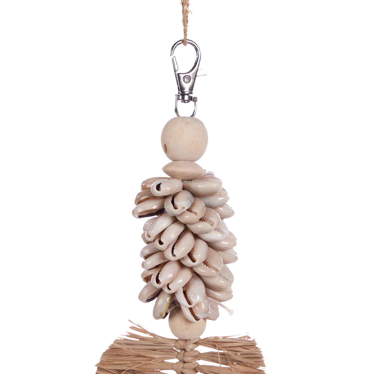 The Komodo Leaf Keyring - Natural