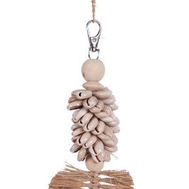 The Komodo Leaf Keyring - Natural