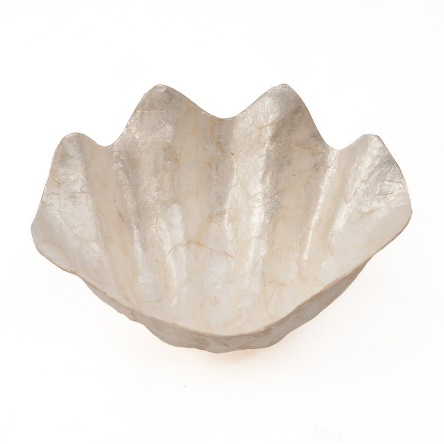 Mother-of-Pearl Soap Dish - White - M