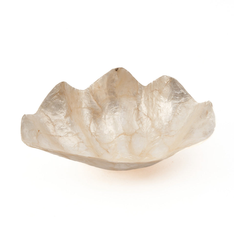 Mother-of-Pearl Soap Dish - White - M