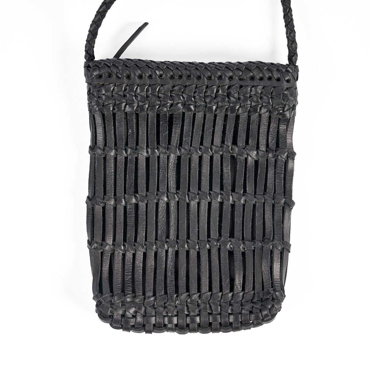 The Voodoo Leather Bag - Black
