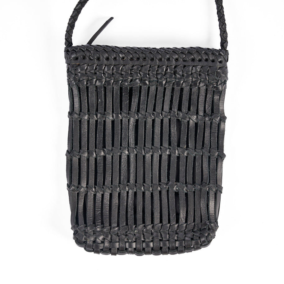 The Voodoo Leather Bag - Black